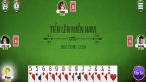 Chơi game bài tiến lên miền Nam miễn phí được đông đảo người dùng yêu thích 